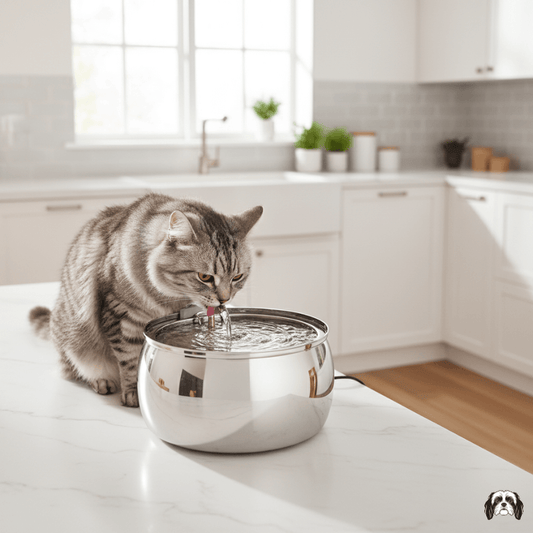 PureFlow 4L Stainless Steel Fountain