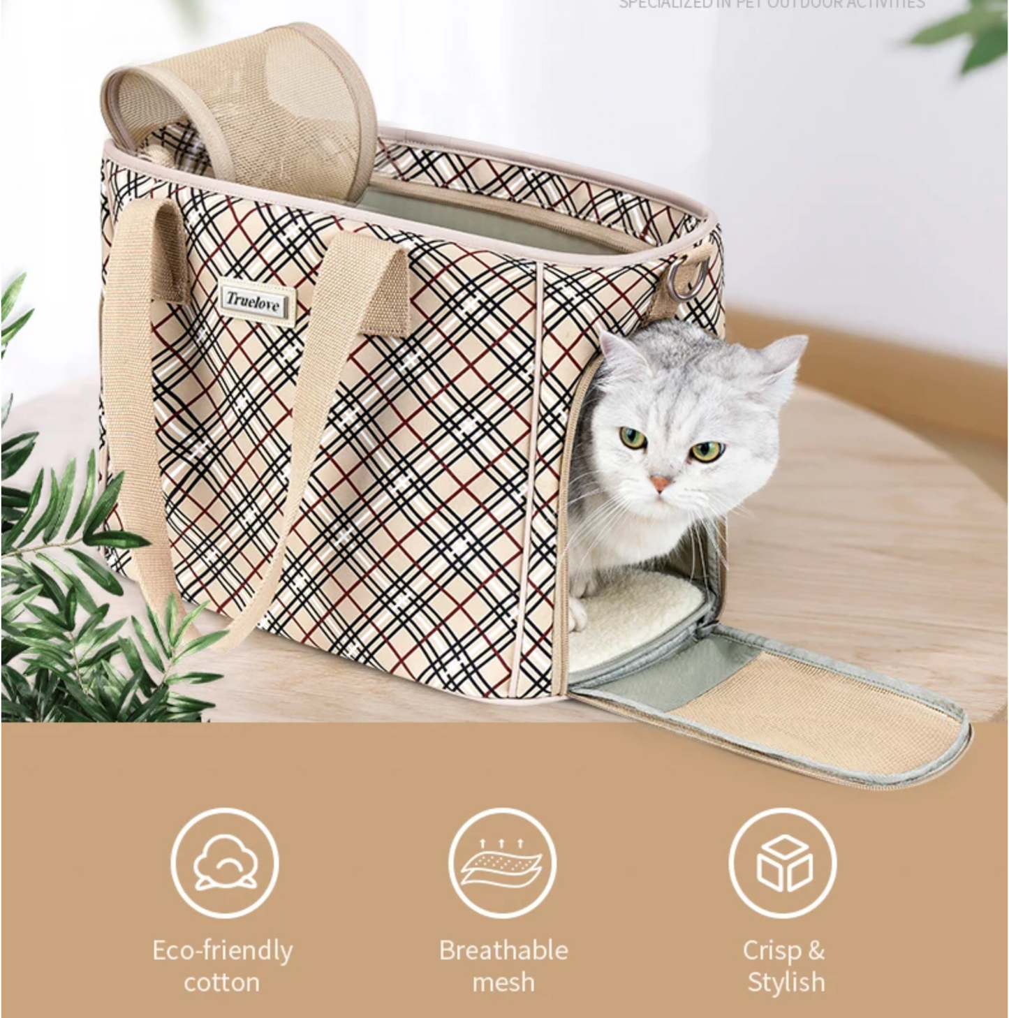 CottonNest Pet Carrier Backpack