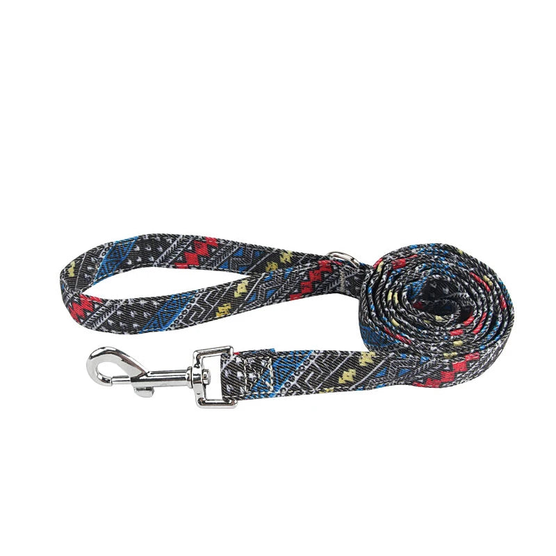Dog Leash Fashion Flower Pet Leashes Medium Large Puppy Leashes Lead Rope For Cat Big Small Pet Harness