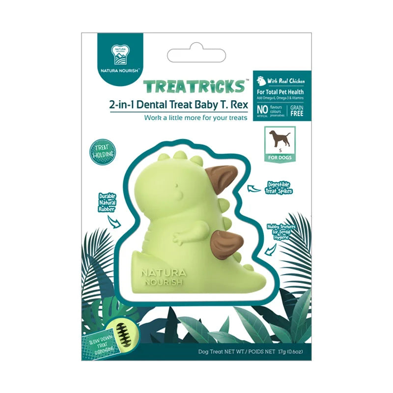 Tyrannosaurus Rex Snack Dog To Relieve Boredom Molar Teeth Cleaning Dinosaur Small Medium and Large Dog Leaking Food Ball Toy
