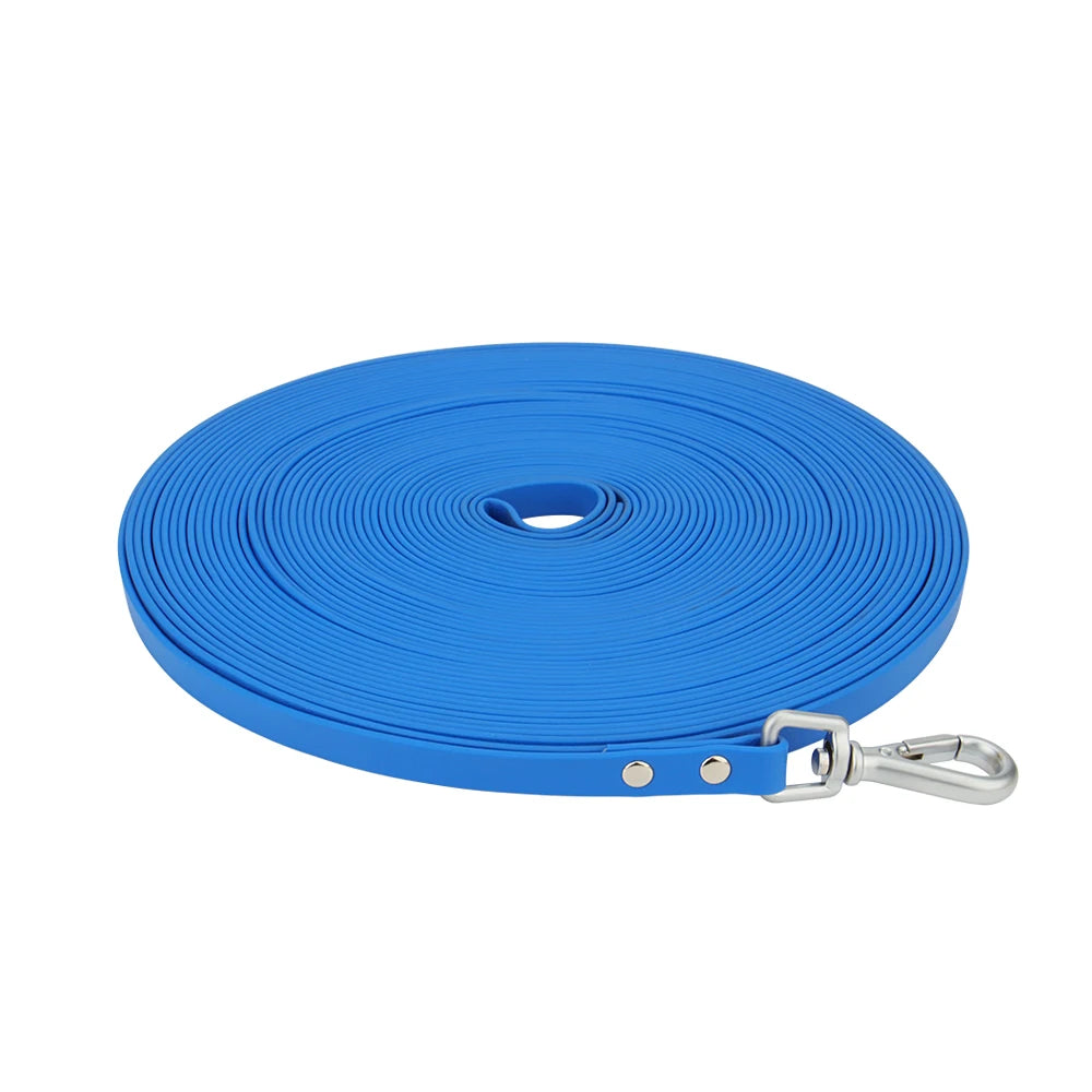 PVC Long Dog Leashes Cat Traction Lead Rope Candy Color Outdoor Short Pet Leash Blue Rose Red Yellow