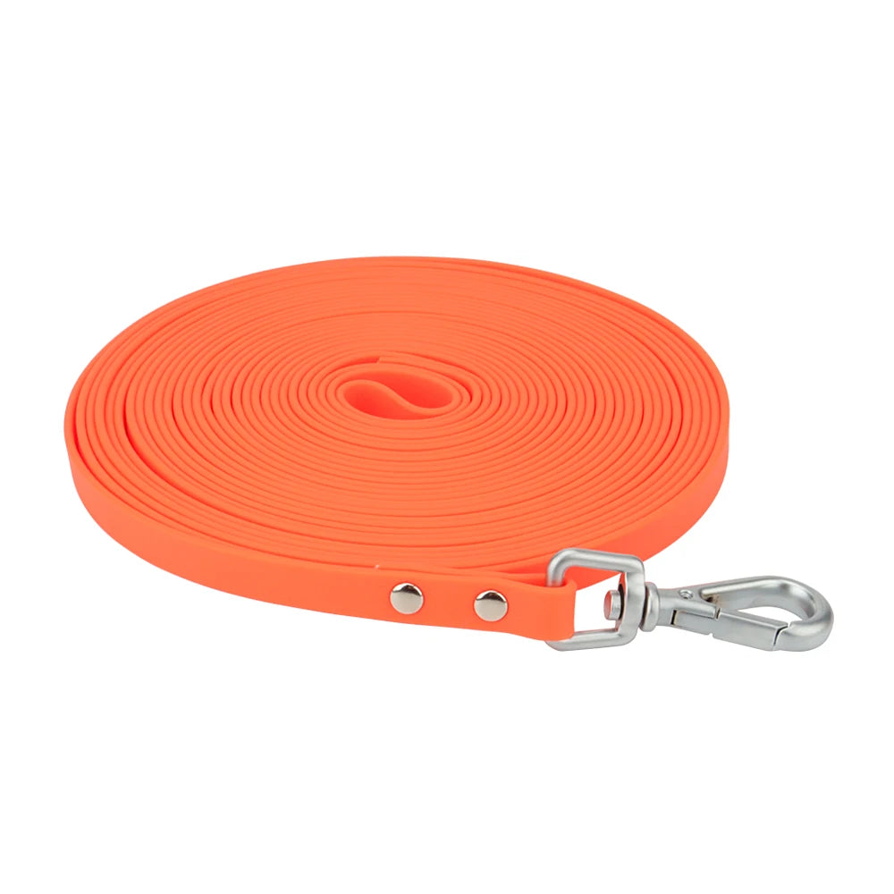 PVC Long Dog Leashes Cat Traction Lead Rope Candy Color Outdoor Short Pet Leash Blue Rose Red Yellow