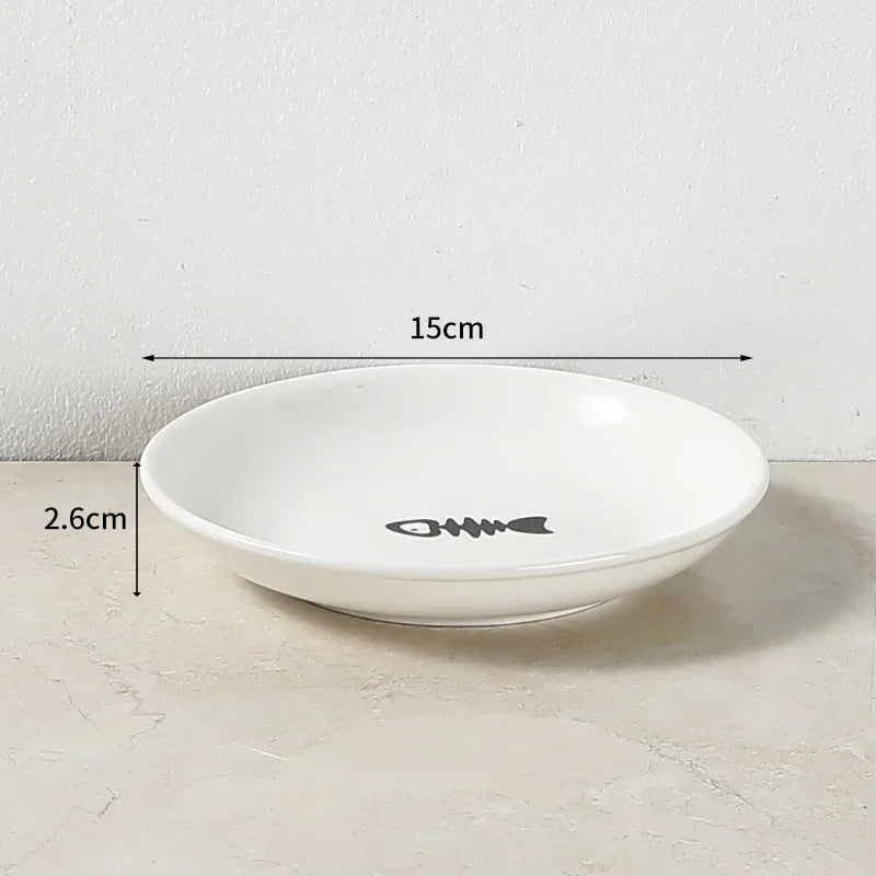 Fish Elevated Pet Bowl