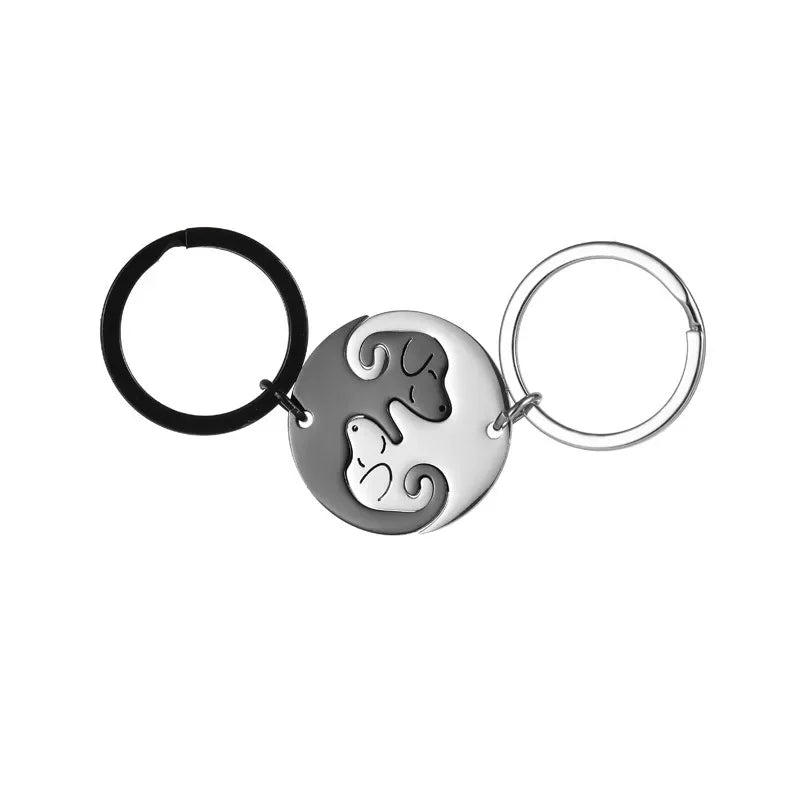 Pawfect Pair Dog Keychain Set