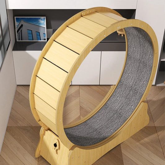 Cat Scratching Board Mat Cat Exercise Wheel Carpet Felt Cushion Cat Treadmill Wheel Scratcher Pad Running Wheel Mat Protection