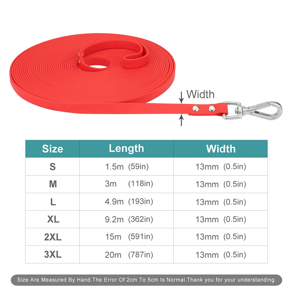 PVC Long Dog Leashes Cat Traction Lead Rope Candy Color Outdoor Short Pet Leash Blue Rose Red Yellow