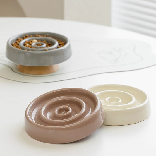 Spiral Ceramic Slow Feeder