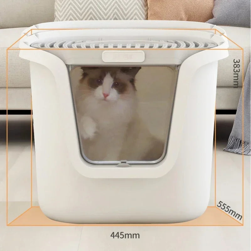 CastleLoo Multi-Access Cat Litter Box