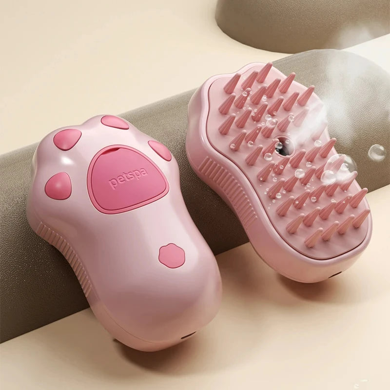 MistyPaws 3-in-1 Steam Grooming Brush