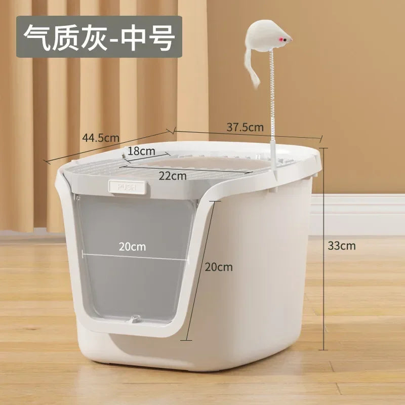 CastleLoo Multi-Access Cat Litter Box