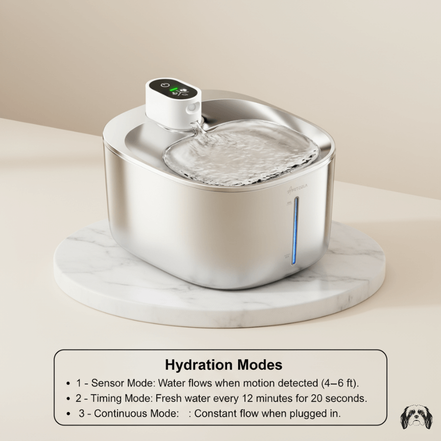 AquaFlow 4L Wireless Pet Fountain