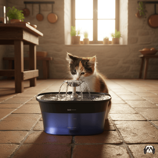 WaterFlow 2.5L Stainless Steel Fountain