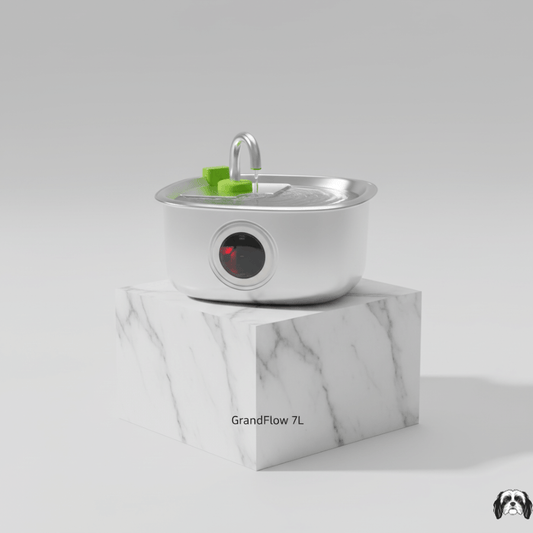 GrandFlow 7L Stainless Steel Pet Fountain