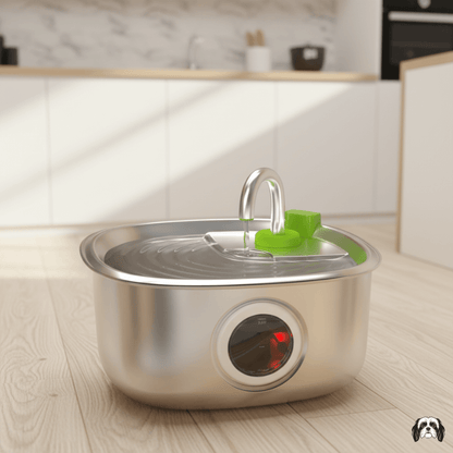 GrandFlow 7L Stainless Steel Pet Fountain