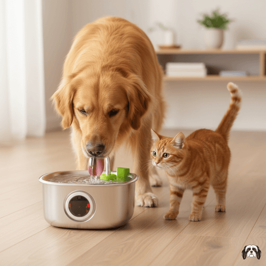 GrandFlow 7L Stainless Steel Pet Fountain