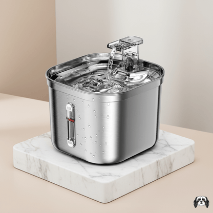 MiniFlow 2L Stainless Steel Pet Fountain