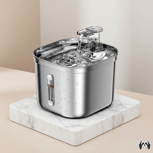 MiniFlow 2L Stainless Steel Pet Fountain