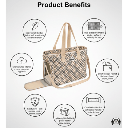 CottonNest Pet Carrier Bag