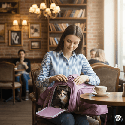 CozyNest Expandable Pet Bag