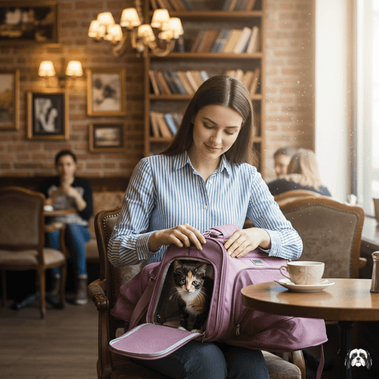 CozyNest Expandable Pet Backpack