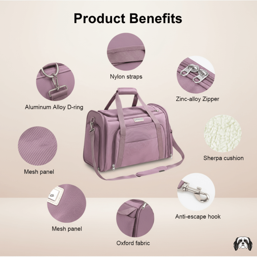 CozyNest Expandable Pet Bag