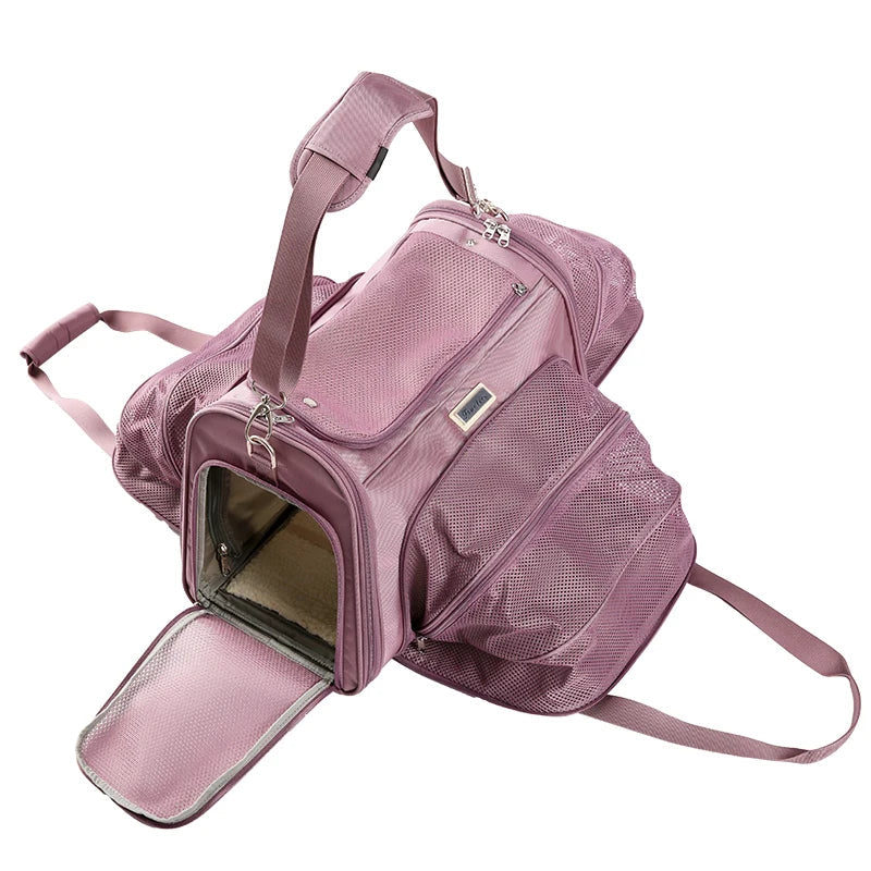 WanderPaws Expandable Pet Backpack
