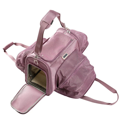 WanderPaws Expandable Pet Backpack