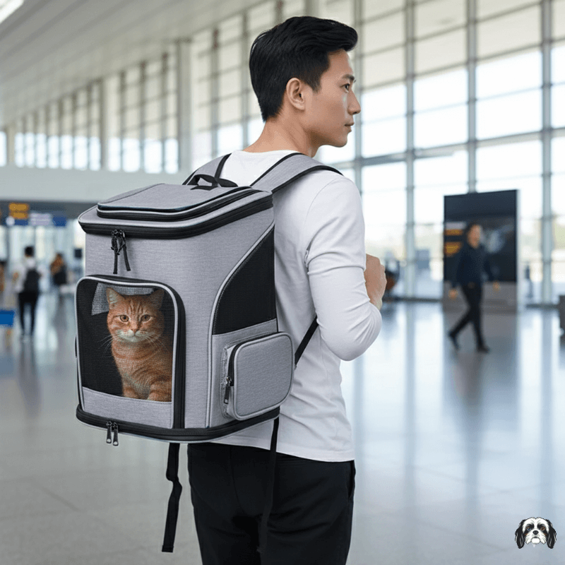 FlexiNest Expandable Pet Carrier Backpack