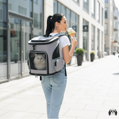 FlexiNest Expandable Pet Carrier Backpack