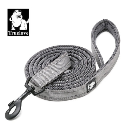 Truelove Soft Dog Pet Leash in Harness and Collar Reflective Nylon Cat Mesh Walking Training 11 Color Length 110cm TLL2111