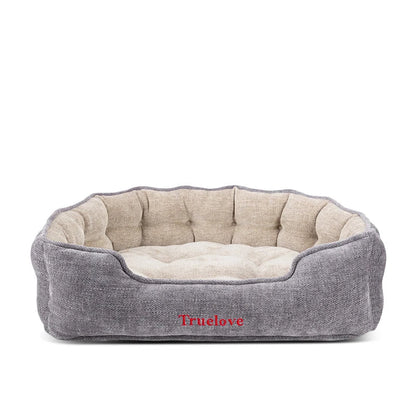 DreamNest Chenille Pet Bed