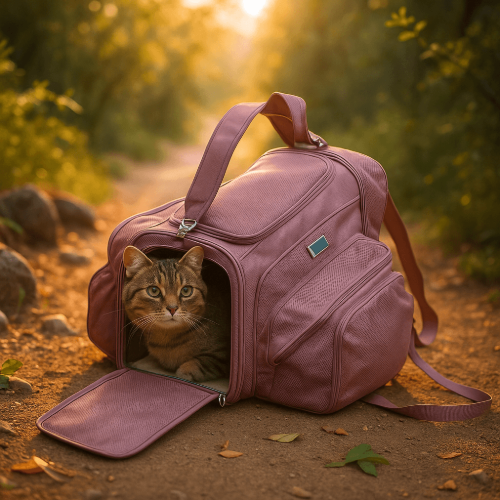 WanderPaws Expandable Pet Backpack