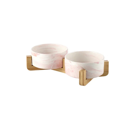 MarbleBloom Ceramic Bowl