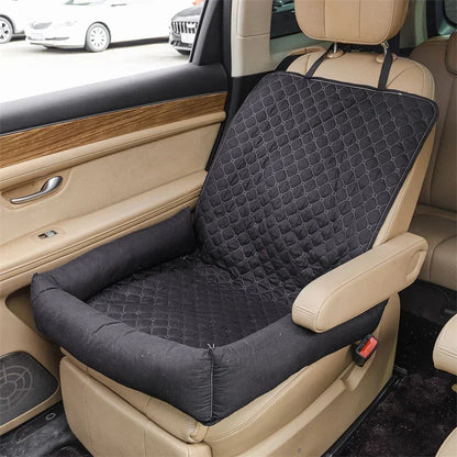 RidePaws Waterproof Pet Car Seat Cover &amp; Travel Bed