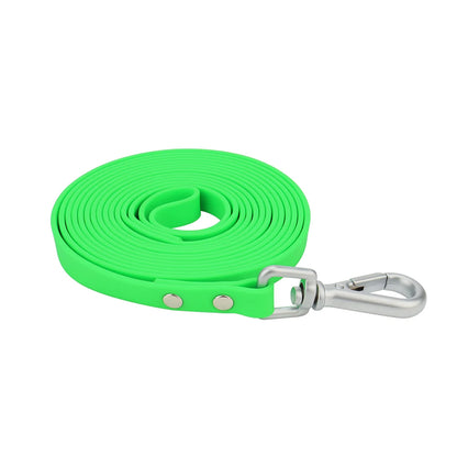 PVC Long Dog Leashes Cat Traction Lead Rope Candy Color Outdoor Short Pet Leash Blue Rose Red Yellow