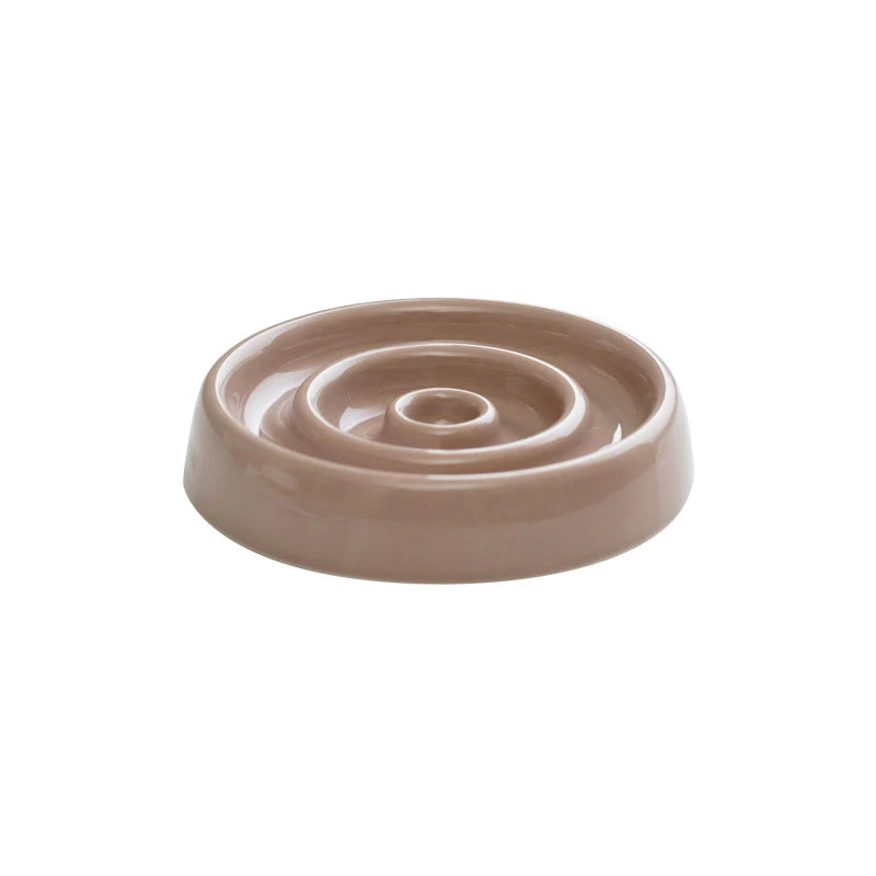 Spiral Ceramic Slow Feeder