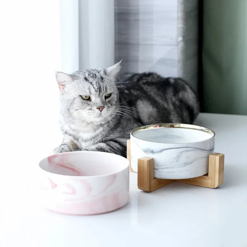 MarbleBloom Ceramic Bowl