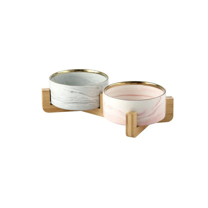 MarbleBloom Ceramic Bowl