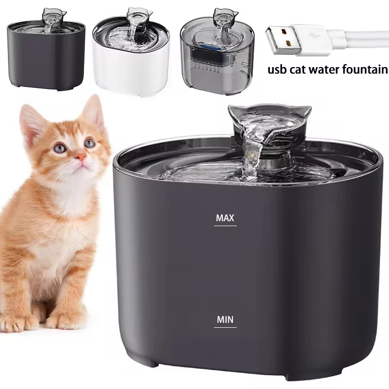Smart Automatic Kitty Water Fountain
