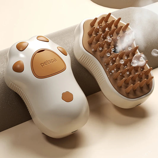 MistyPaws 3-in-1 Steam Grooming Brush