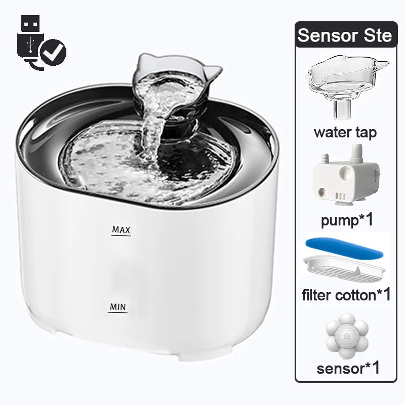 Smart Automatic Kitty Water Fountain