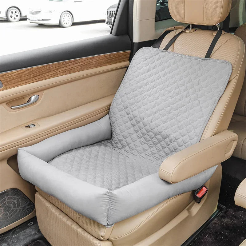 RidePaws Waterproof Pet Car Seat Cover &amp; Travel Bed