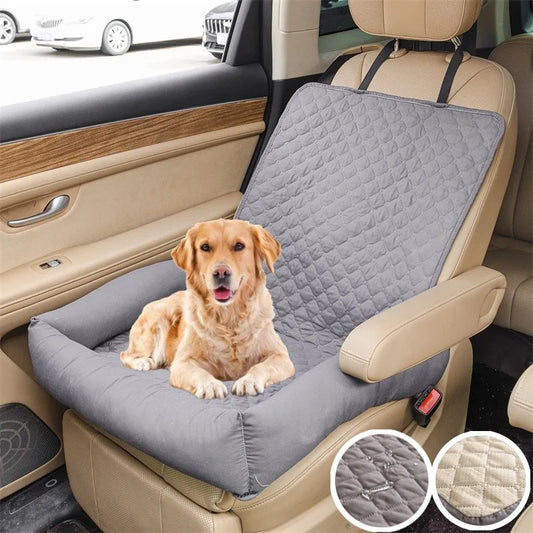 RidePaws: Funda impermeable para asiento de coche y cama de viaje para gatos y perros pequeños