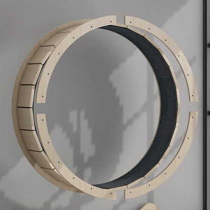 Cat Scratching Board Mat Cat Exercise Wheel Carpet Felt Cushion Cat Treadmill Wheel Scratcher Pad Running Wheel Mat Protection