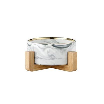 MarbleBloom Ceramic Bowl