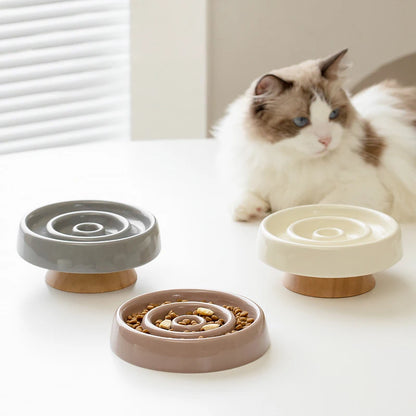 Spiral Ceramic Slow Feeder