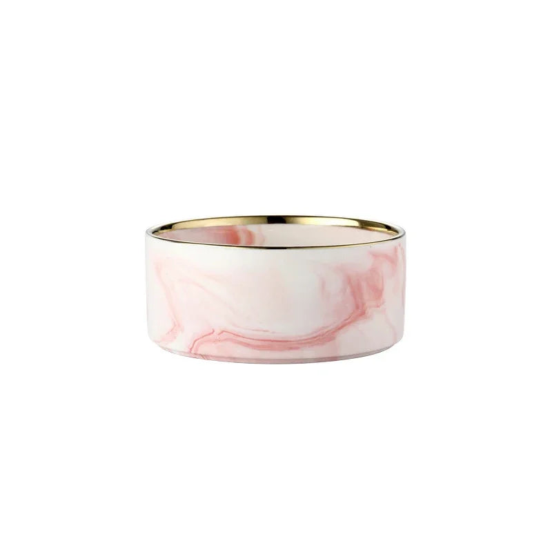 MarbleBloom Ceramic Bowl