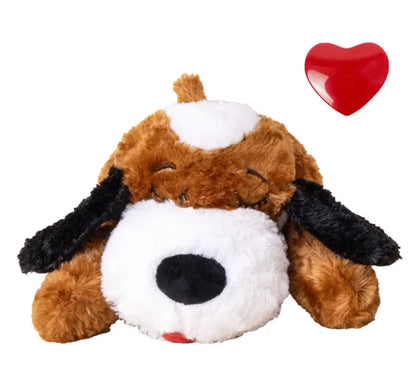 IFOYO Pet Heartbeat Puppy Behavioral Training Dog Plush Pet Comfortable Snuggle Anxiety Relief Sleep Aid Doll Durable Wholesale