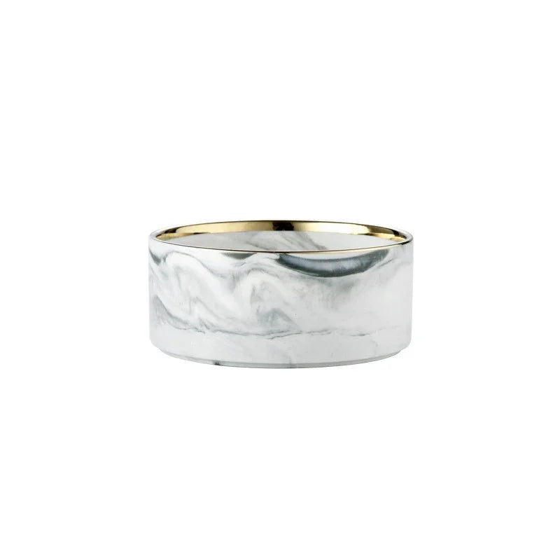 MarbleBloom Ceramic Bowl
