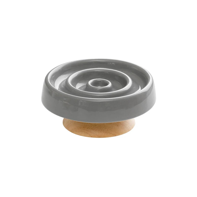 Spiral Ceramic Slow Feeder